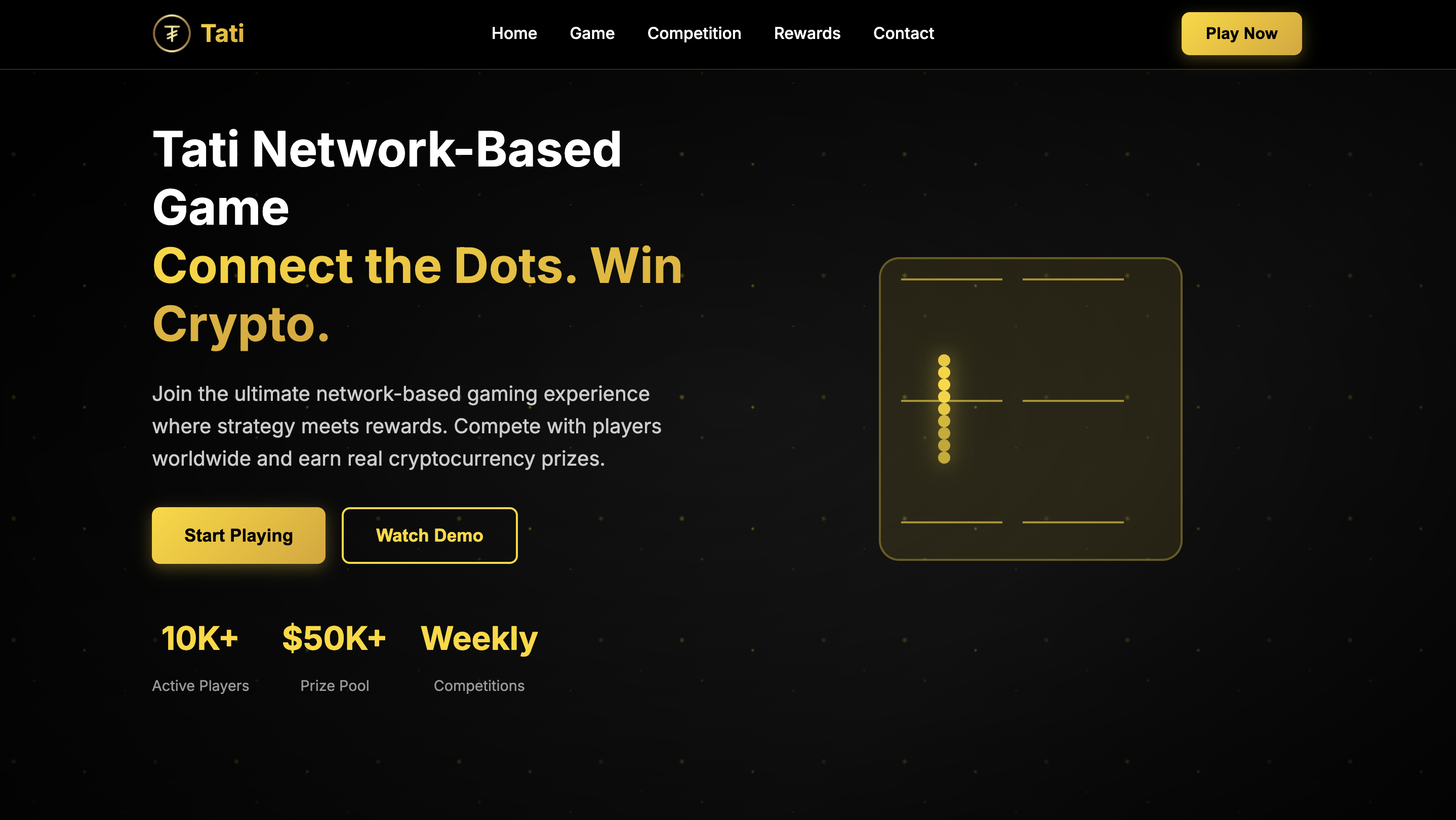 Tati blockchain game cover